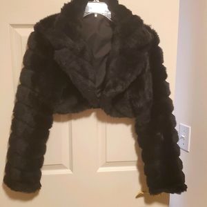 Faux Fur black Jacket